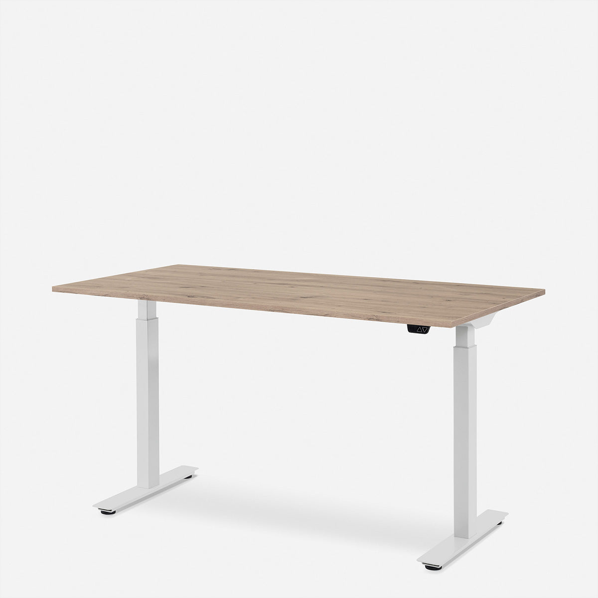 Wrk21 Smart – Höhenverstellbarer Tisch, 80 × 140 cm, elektrisch, beige