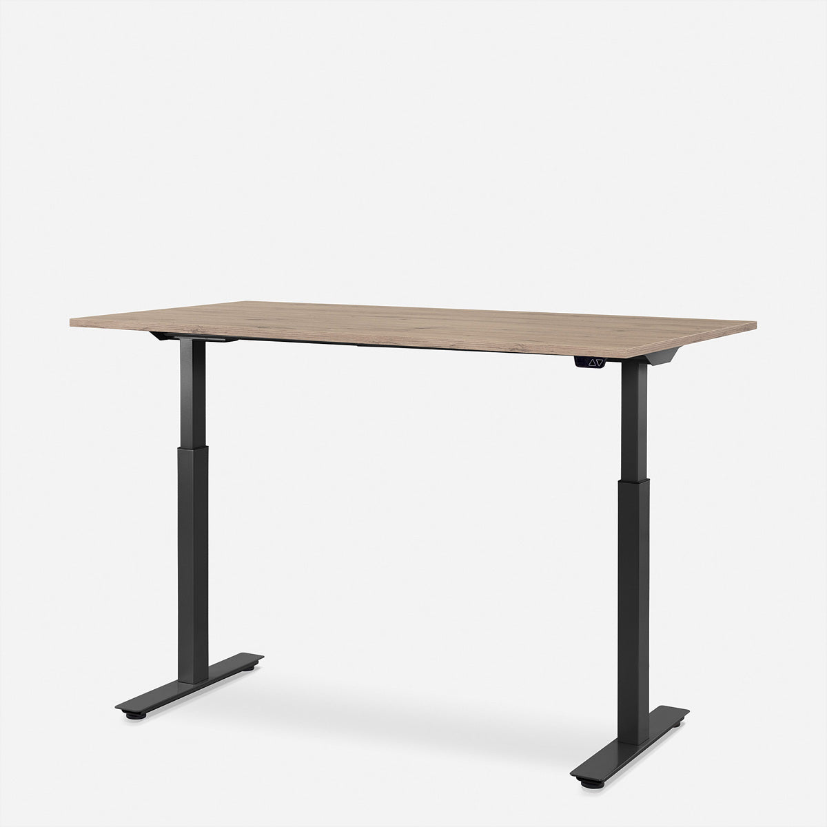 WRK21 Smart – Höhenverstellbarer Tisch, 80 × 140 cm, elektrisch, beige