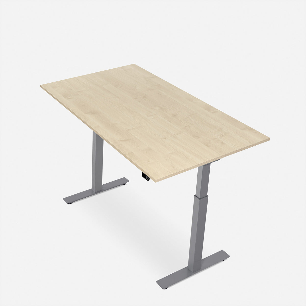 WRK21 Smart – Höhenverstellbarer Tisch, 80 × 140 cm, elektrisch, braun