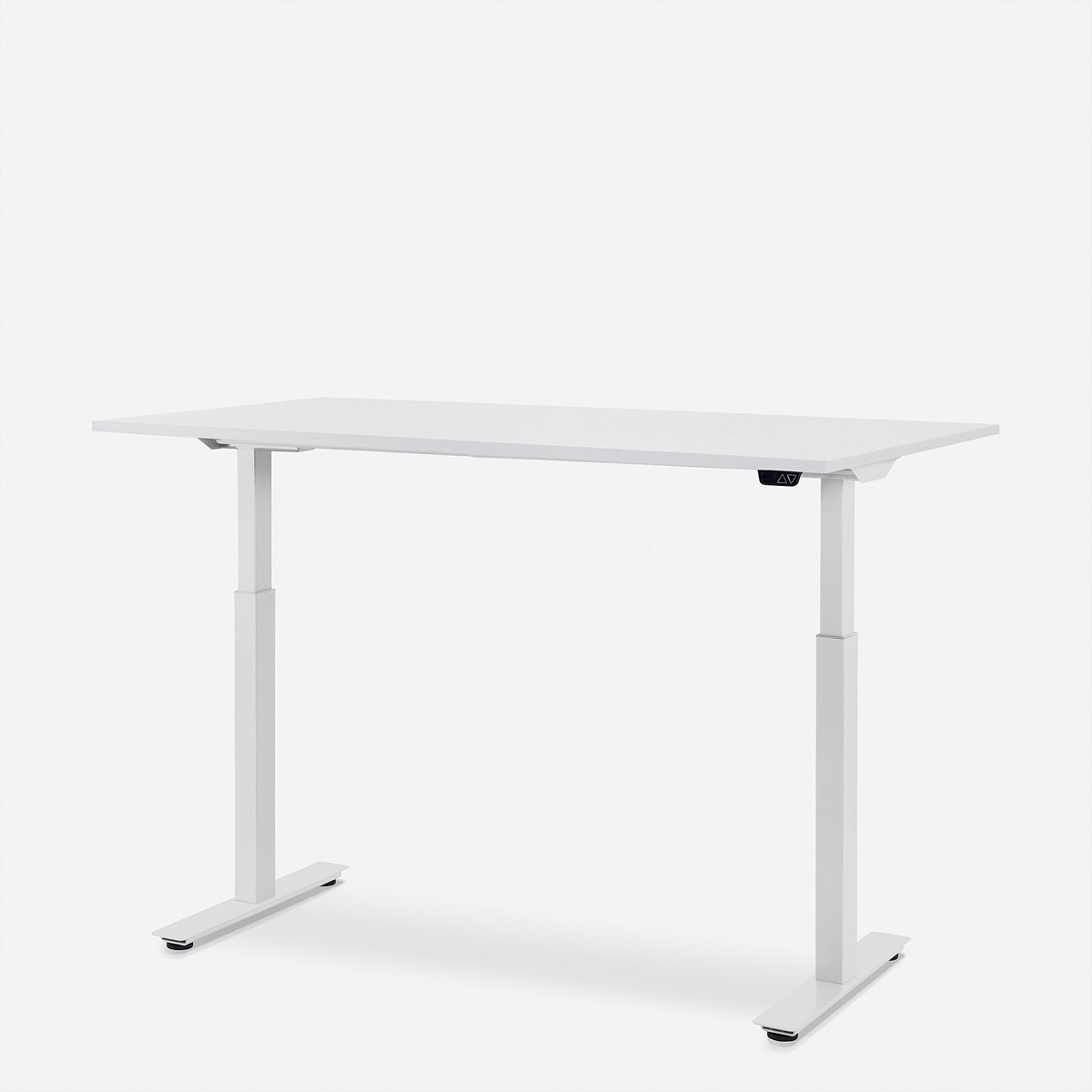 Wrk21 Smart – Höhenverstellbarer Tisch, 80 × 160 cm, elektrisch, weiss
