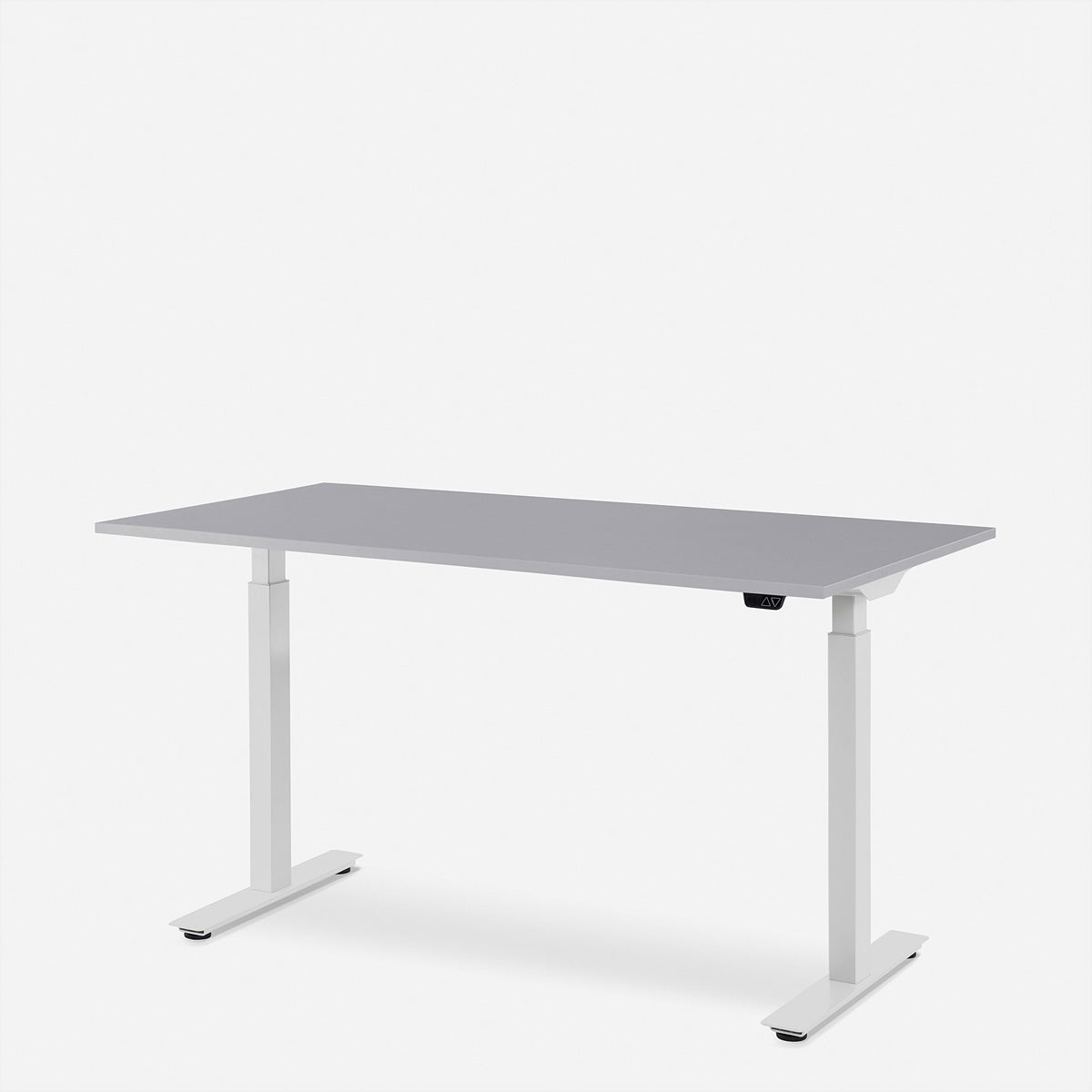 WRK21 Smart – Höhenverstellbarer Tisch, 80 × 160 cm, elektrisch, grau