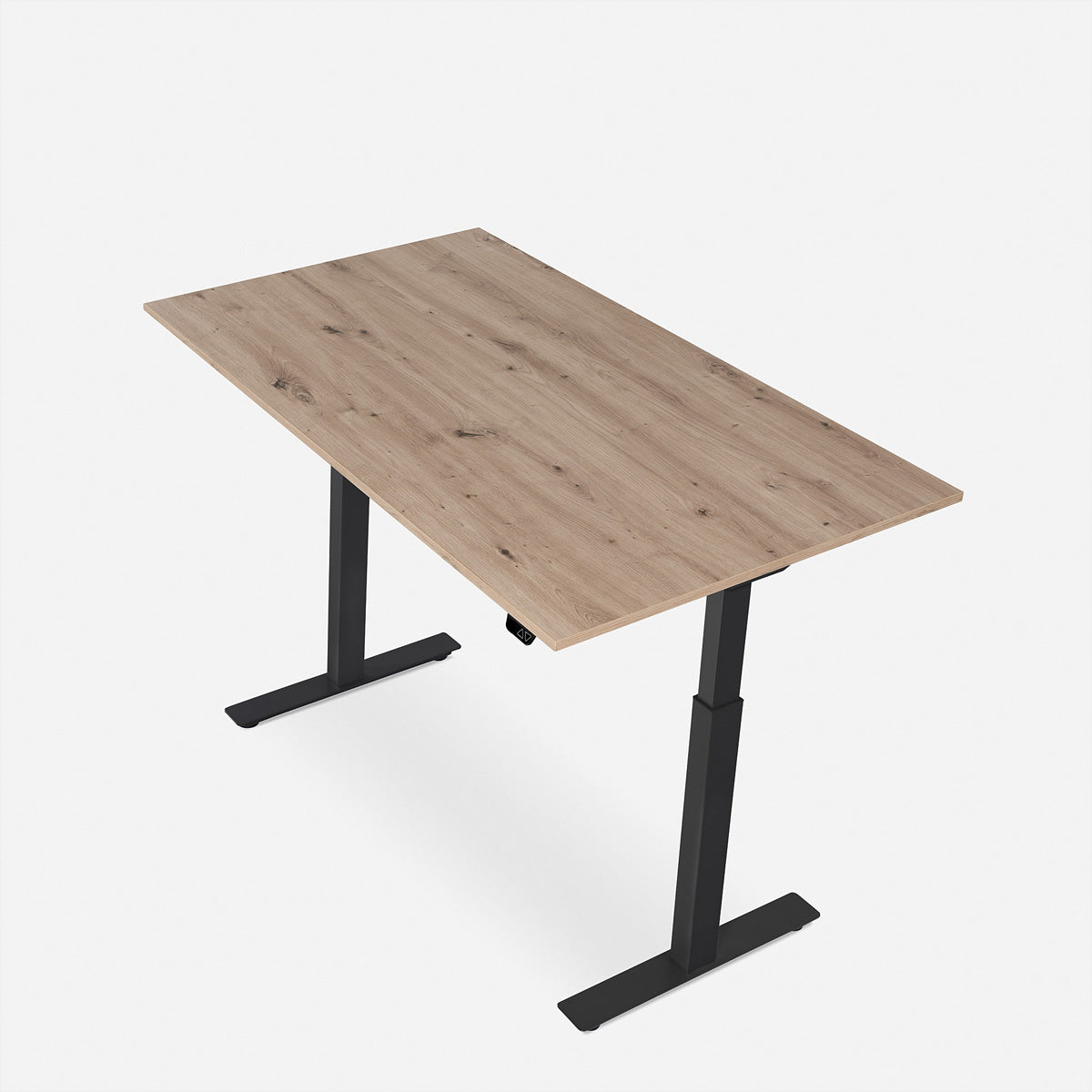 WRK21 – Höhenverstellbarer Tisch, 80 × 160 cm, elektrisch, beige