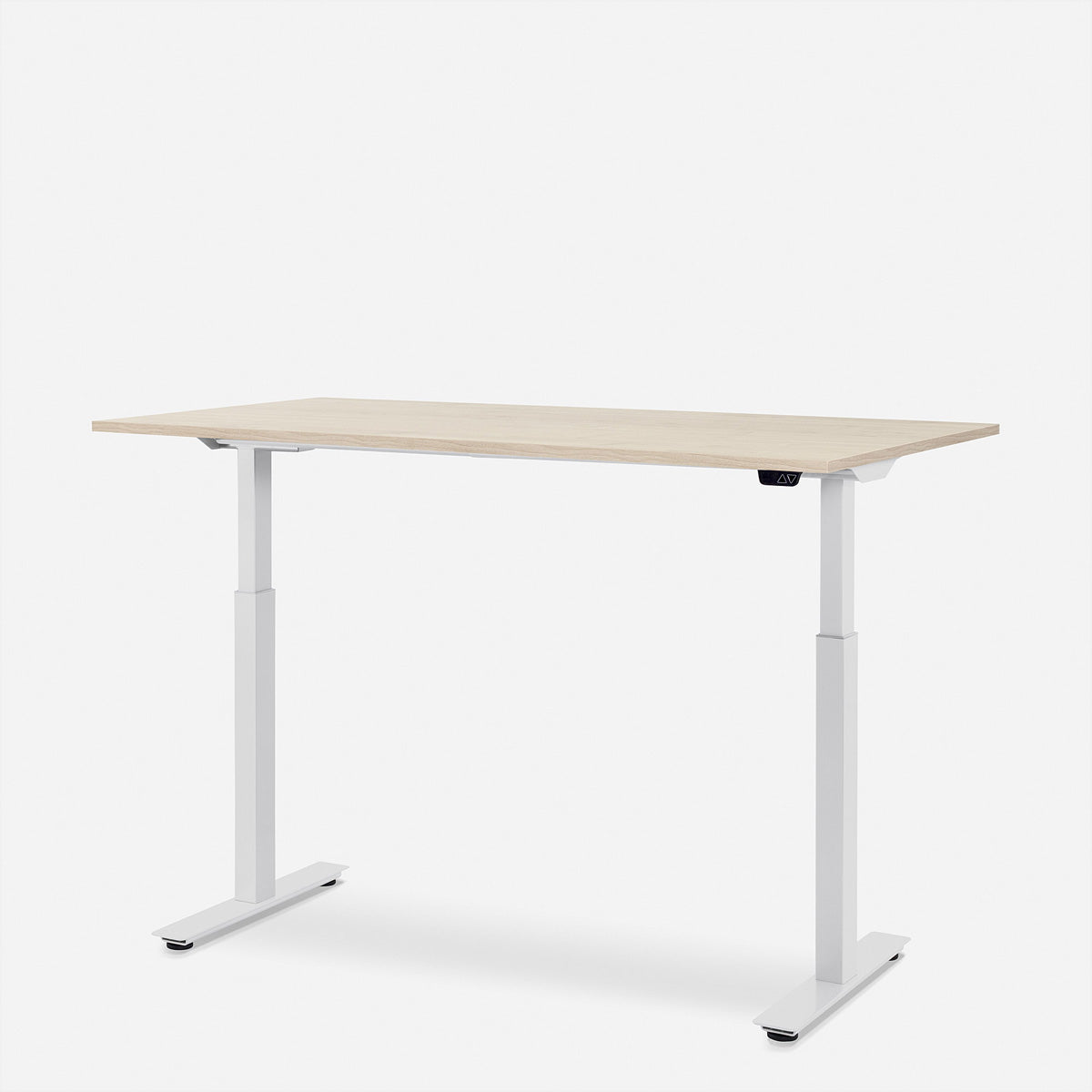 WRK21 Smart – Höhenverstellbarer Tisch, 80 × 180 cm, elektrisch, braun