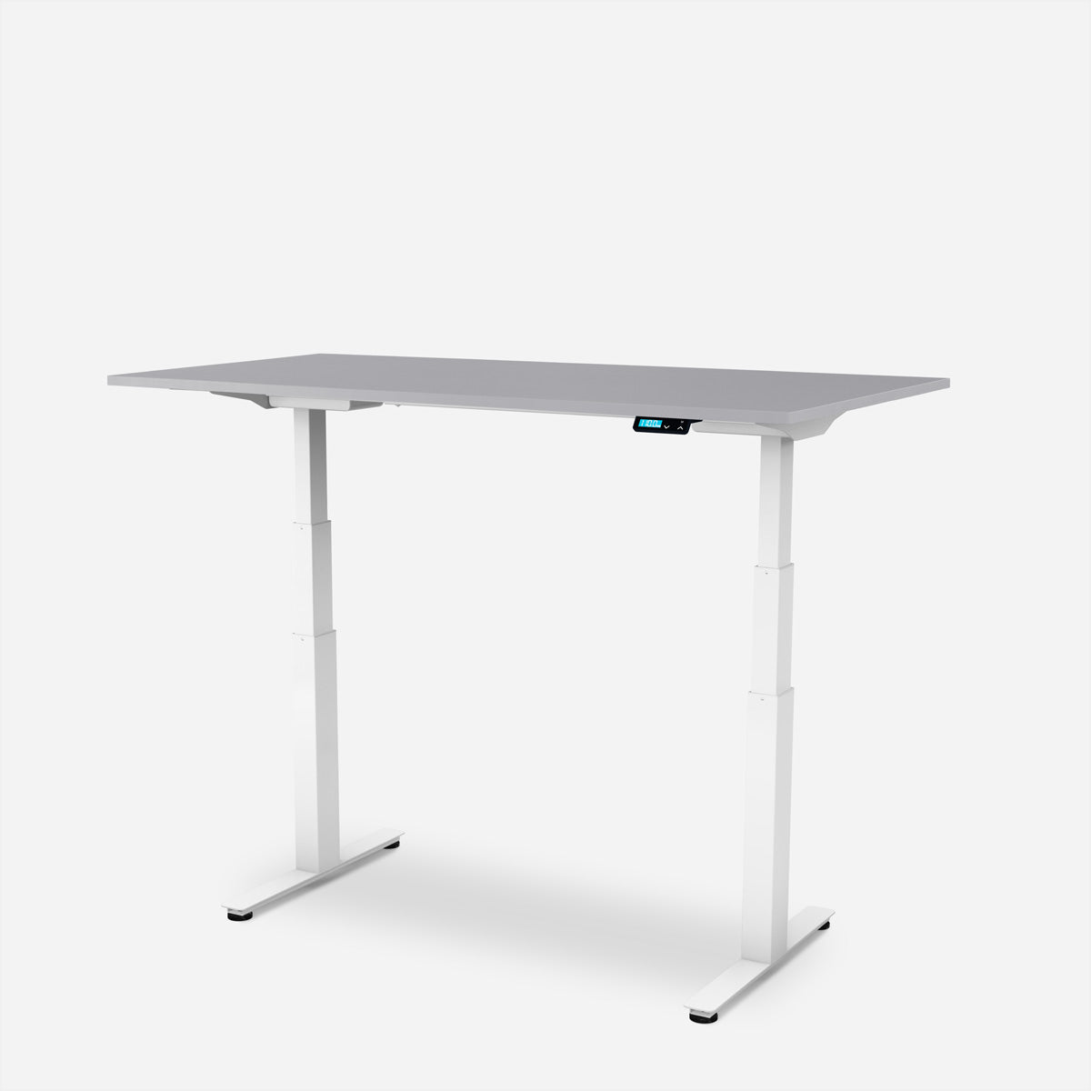 Wrk21 Höhenverstellbarer Tisch, 60 × 100 cm, Grau