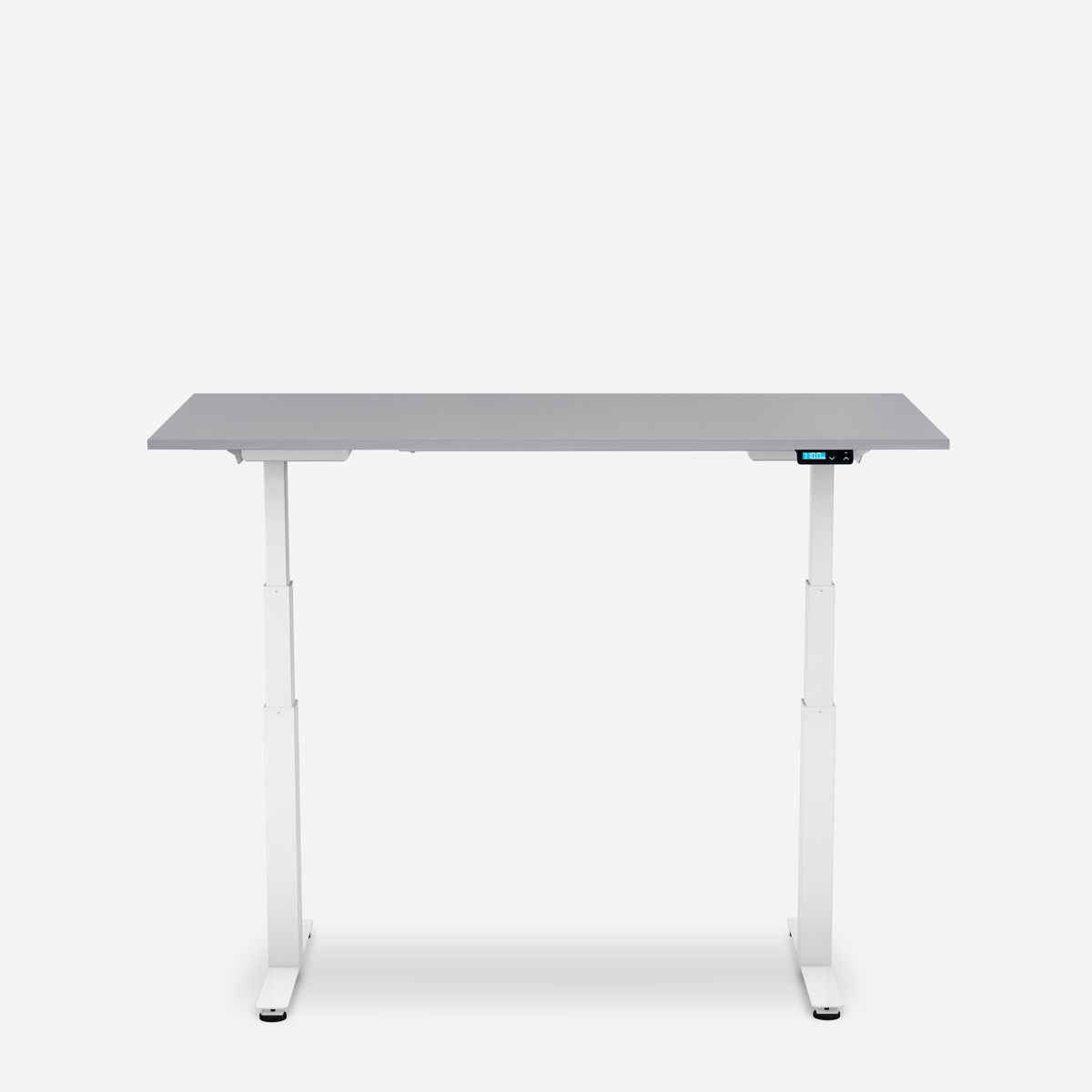 Wrk21 Höhenverstellbarer Tisch, 60 × 100 cm, Grau