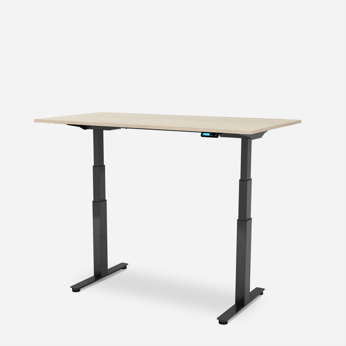 Wrk21 Work – Höhenverstellbarer Tisch, 60 × 100 cm, Braun