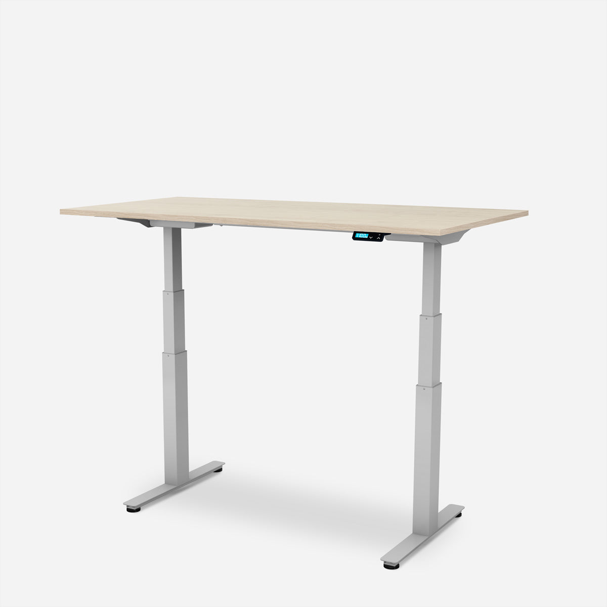 Wrk21 Work – Höhenverstellbarer Tisch, 60 × 100 cm, Braun