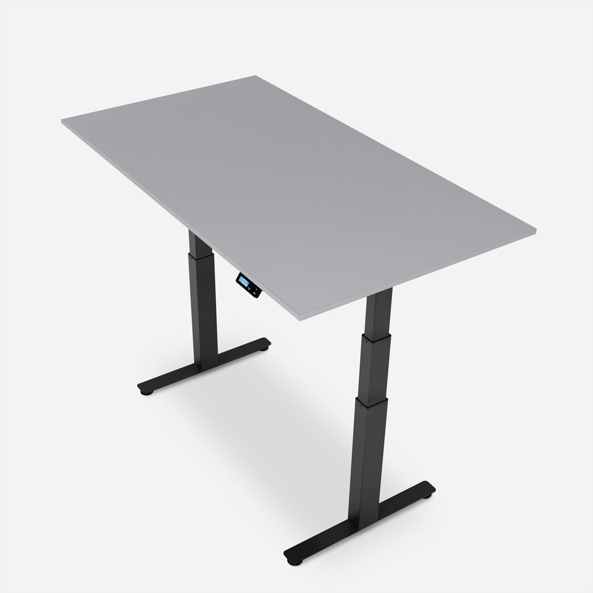 WRK21 Work – Höhenverstellbarer Tisch, 80 × 140 cm, Grau