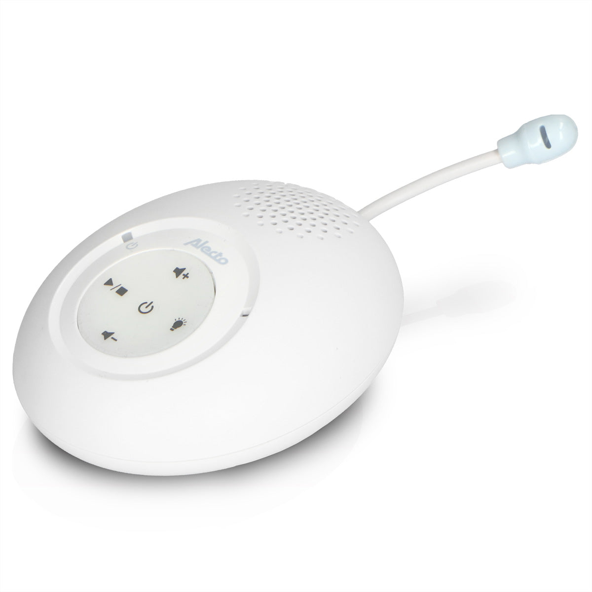 Alecto Full ECO DBX120 Babyphone – DECT, 2-Wege-Audio, Display, Temperatur, Reichweite 50 m/300 m, Akku