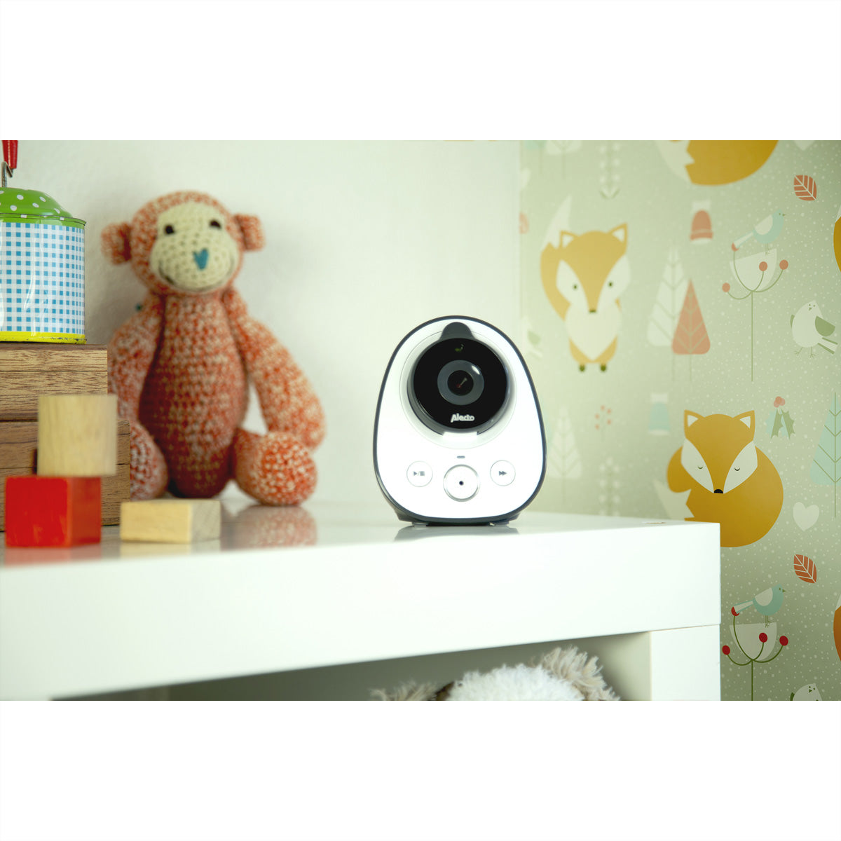 Alecto DVM150 Babyphone – 5" Display – Nachtsicht – 2-Wege-Audio – Akku/Netz
