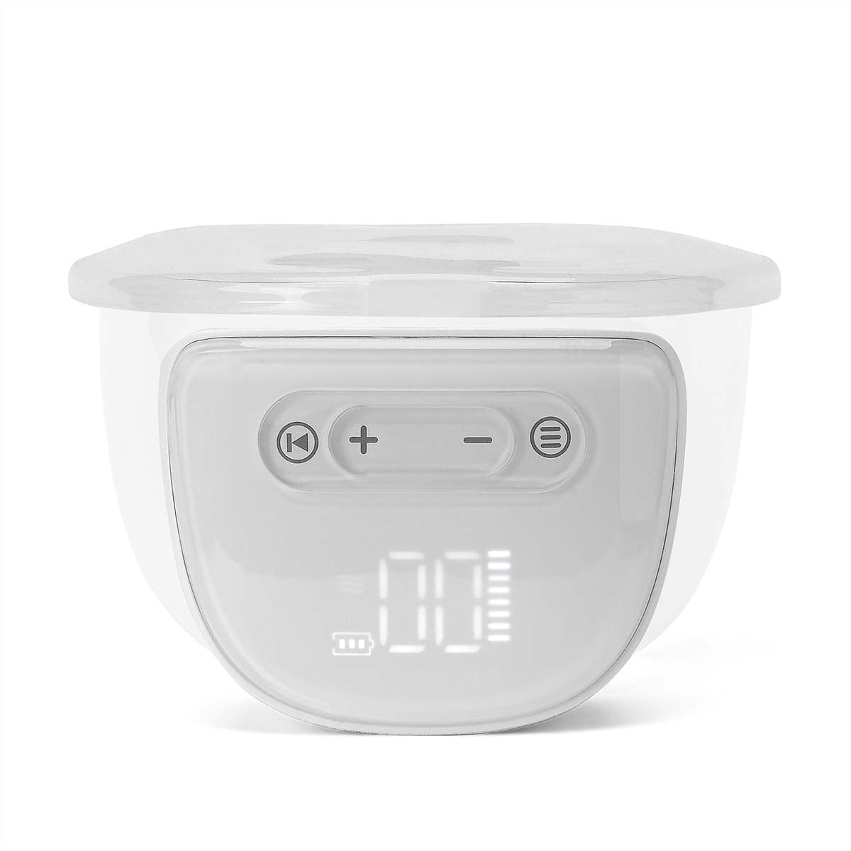 Alecto Tragbare elektrische Milchpumpe BCB50 – Akkubetrieben, Weiss