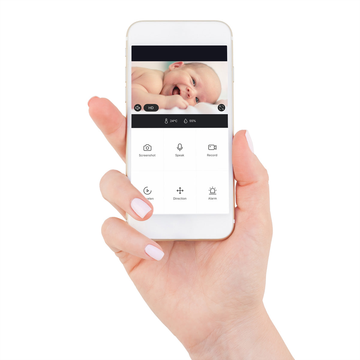 Alecto SMARTBABY10 – 1080p – WLAN – 2-Wege-Audio