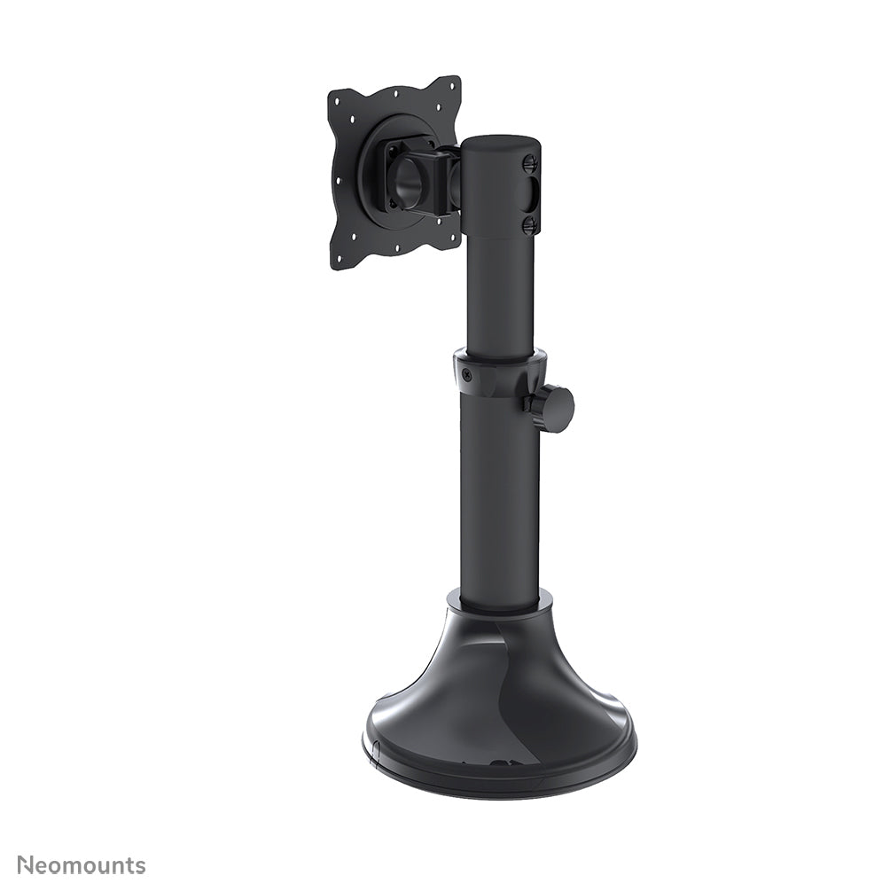 Neomounts FPMA D025BLACK – Monitorarm, Tischdurchführung, bis 30", VESA 75 × 75/100 × 100 mm, 12 kg, schwarz