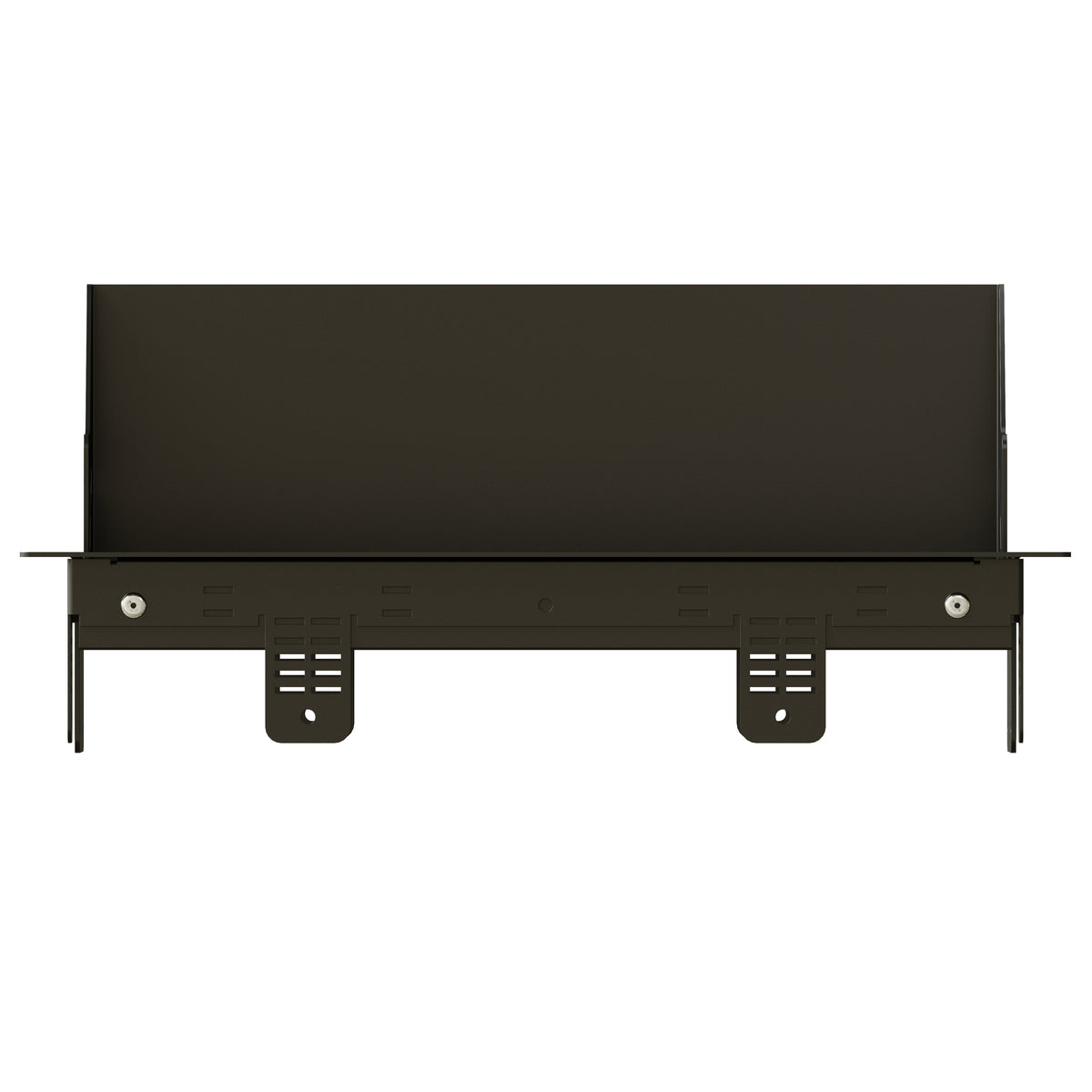Max Hauri connect CAP Einbaurahmen – Stahl – Schwarz, für Plattenstärke 20–40 mm, 1 Stk.