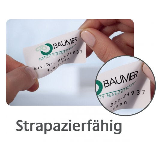 Avery Zweckform Wetterfeste runde Etiketten – Ø 30 mm, Folie, permanent haftend, 960 Stk, 20 Bogen