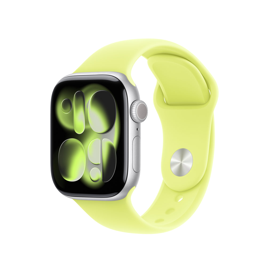 Apple Sportarmband – Neongelb, M/L, für Apple Watch