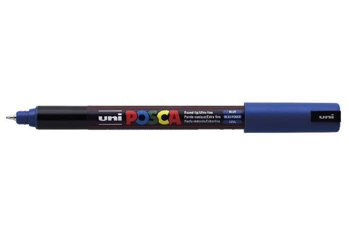 Uni-Ball Fineliner 0,7 mm – blau – wasserfest