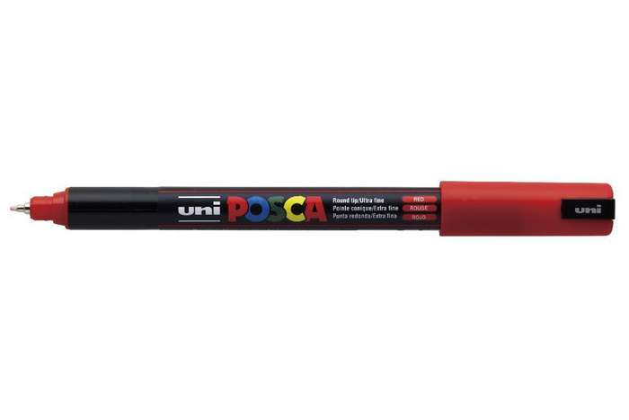 Uni-Ball Fineliner 0,7 mm – rot – wasserfest
