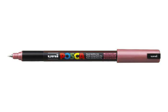 Uni-Ball POSCA PC-1MR Fineliner – 0,7 mm, rot