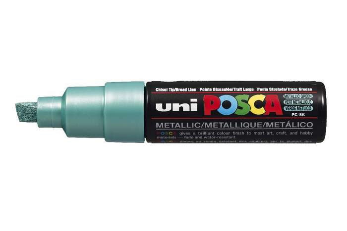 Uni-Ball POSCA PC-8K Acrylmarker – Keil 8 mm – Grün