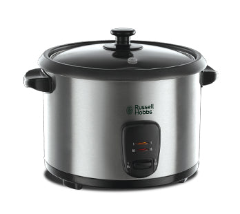 Russell Hobbs Reiskocher 19750-56 – 1,8 l, 700 W, Warmhaltefunktion – Edelstahl