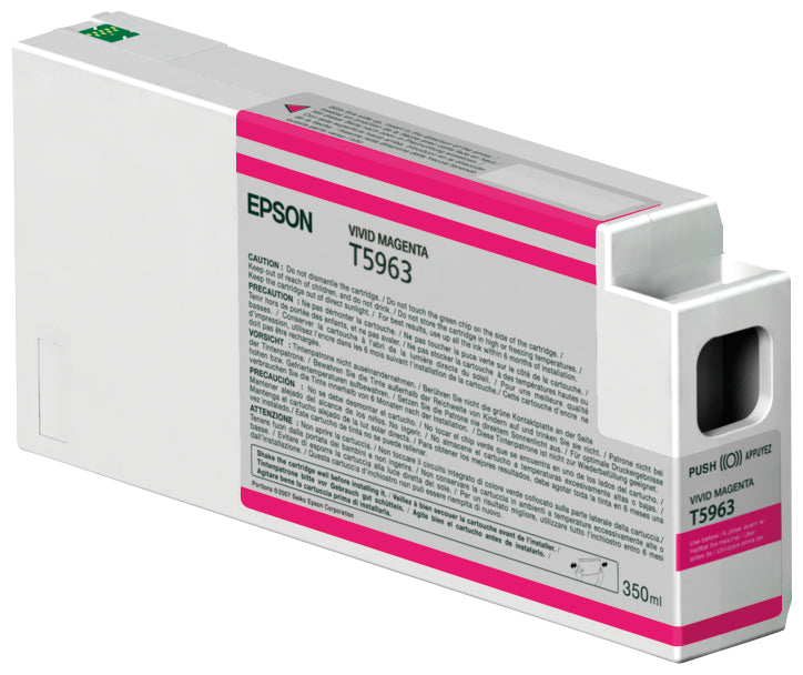 Epson Tintenpatrone T596300, Magenta, 350 ml – für Stylus Pro 7900/9900