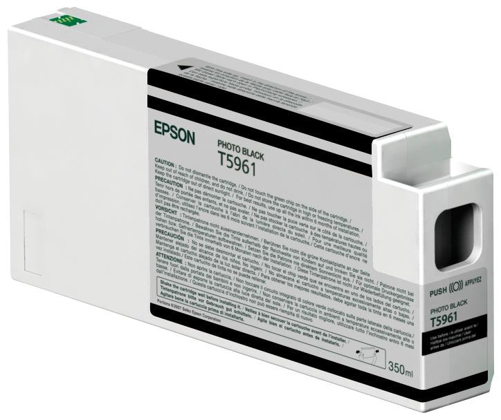 Epson Tintenpatrone T596100, Schwarz, 350 ml – für Stylus Pro 7900/9900