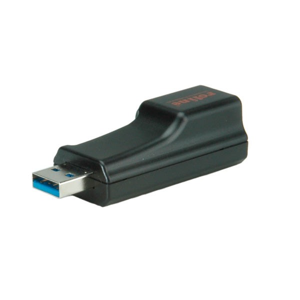 ROLINE USB-A zu Gigabit-Ethernet Adapter – USB 3.2 Gen 1, 1× RJ-45