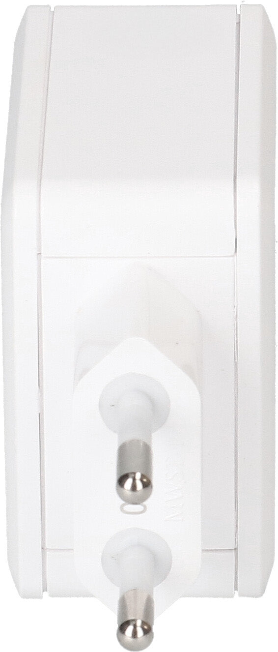 Max Hauri AG USB-Ladegerät 30 W – USB-C×1, USB-A×1 – PD 3.0, QC 4 – EU-Stecker (Typ C) – Weiss