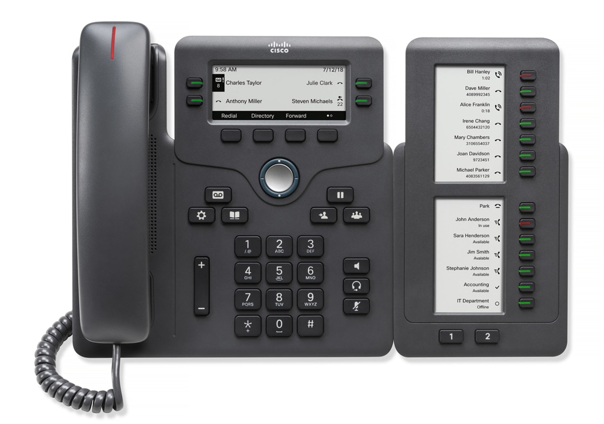 Cisco CP-68KEM-3PCC – Zubehör für Cisco IP 6800, grau
