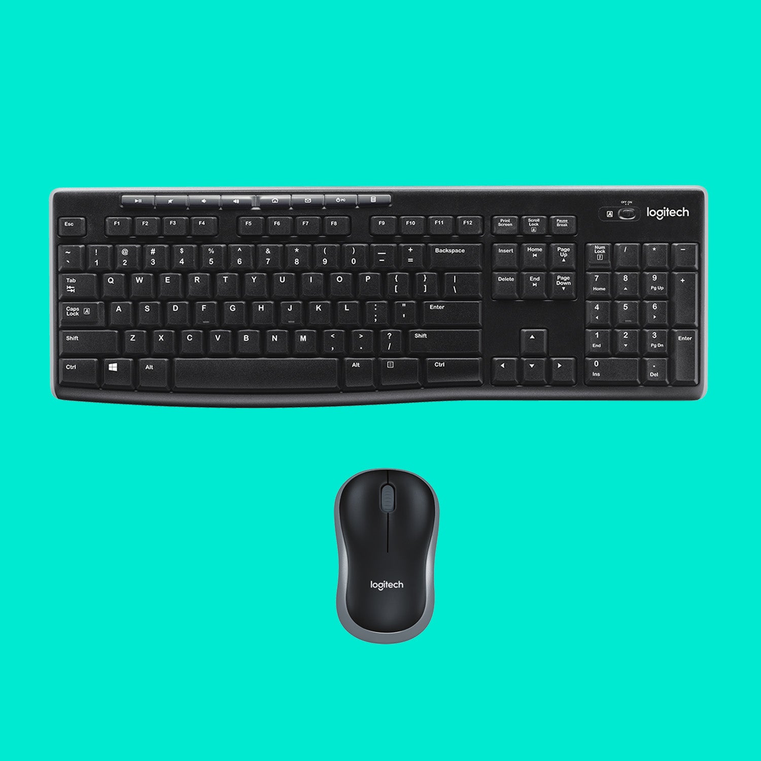 Logitech MK270 – Kabellos, Maus enthalten