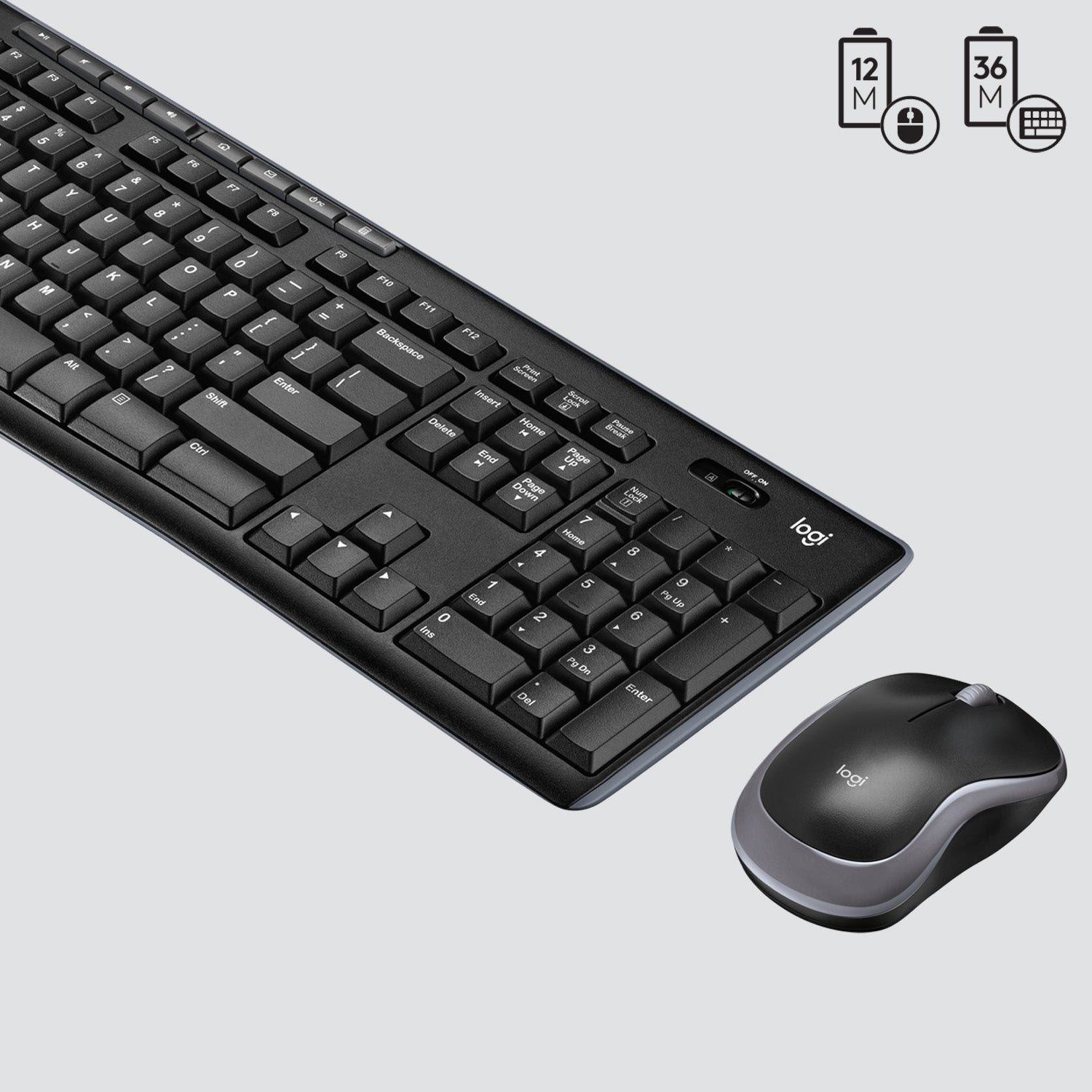 Logitech MK270 – Kabellos, Maus enthalten