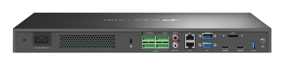 TP-Link VIGI NVR4064H NVR – 64-KANÄLE – 4K – 320 Mbit/s – 2× HDMI – Rack-Einbau