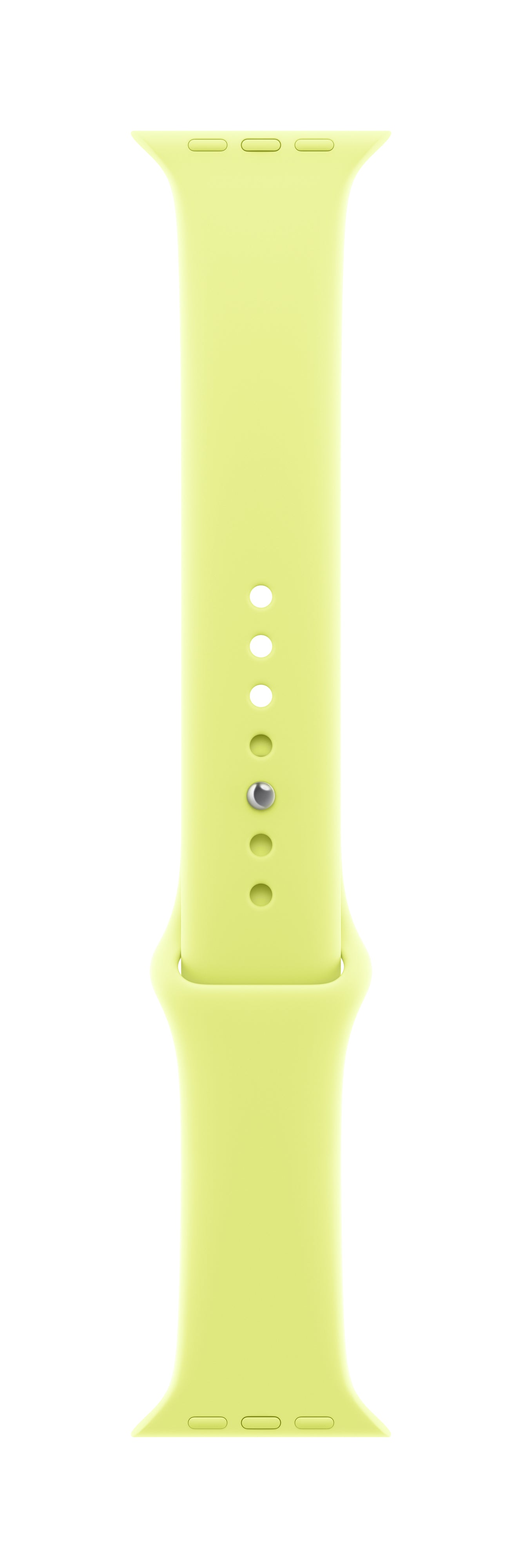 Apple Sport Band – Armband – für Apple Watch 46 mm, Neon Gelb, M/L, Polymer