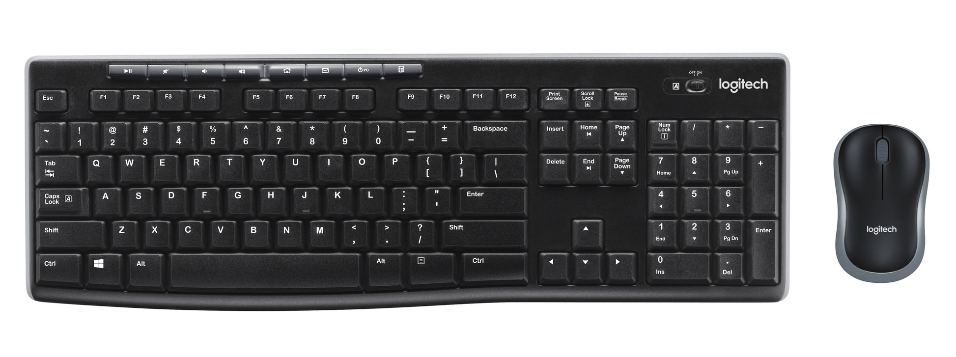 Logitech MK270 – Tastatur, kabellos, DE-Layout (DE)