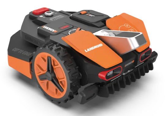 WORX Vision Landroid M600 (WR206E) Rasenmähroboter – 20 V – Schnittbreite 18 cm – 600 m² – 2 Ah Akku & Ladegerät