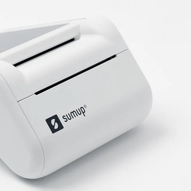SumUp POS-Terminal mit Bondrucker – WLAN/4G, kontaktlos & EMV – weiss