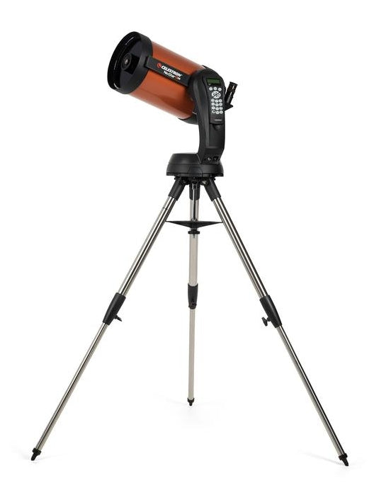 Celestron NexStar 8 SE SCT – Spiegelteleskop, Ø 232 mm, Brennweite 2032 mm, f/10, 480×, Schwarz/Orange