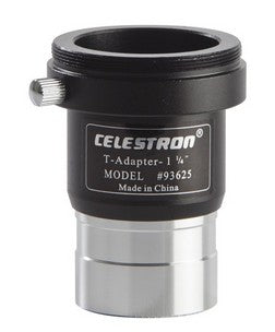 Celestron T-Adapter Universell 1,25" – Schwarz/Silber