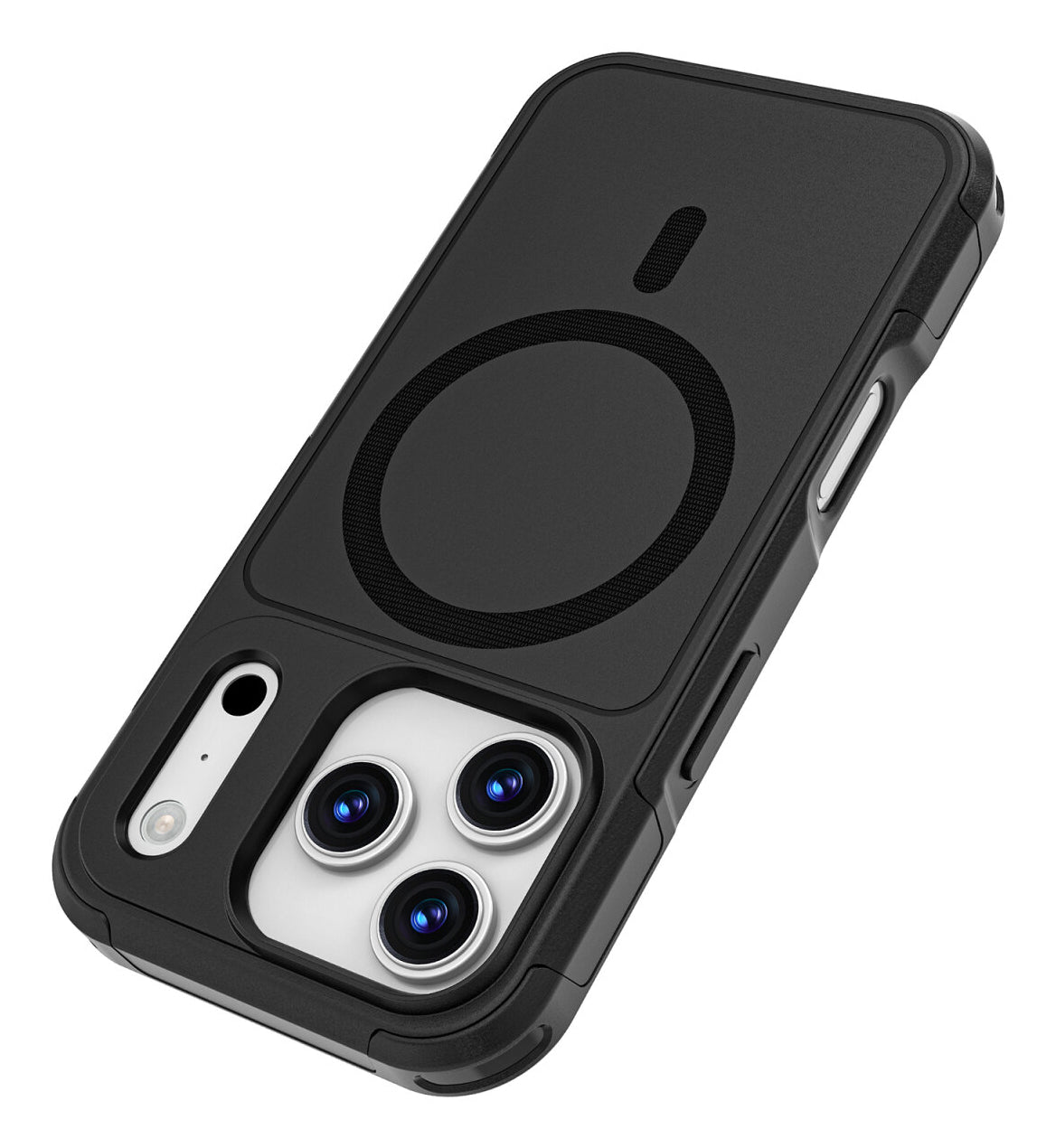 4smarts Backcover Defend – für Apple iPhone 17 Pro – schwarz – TPU/PC – MagSafe-kompatibel