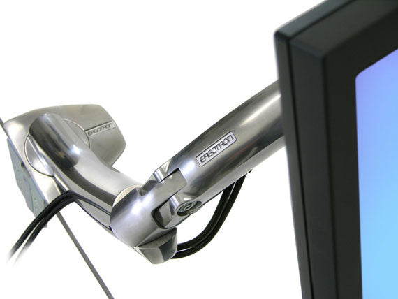 Ergotron MX Tischhalterung LCD Arm – Monitorarm, Silber