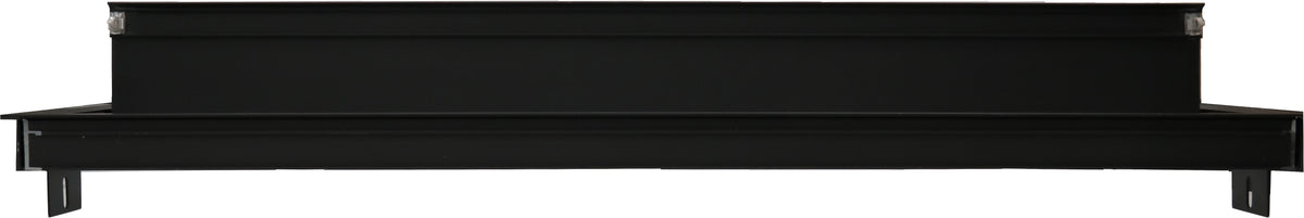 Max hauri connect Max Hauri Duo Plus Cover Einbausteckdosenleiste, Einbautiefe 26 mm – Schwarz