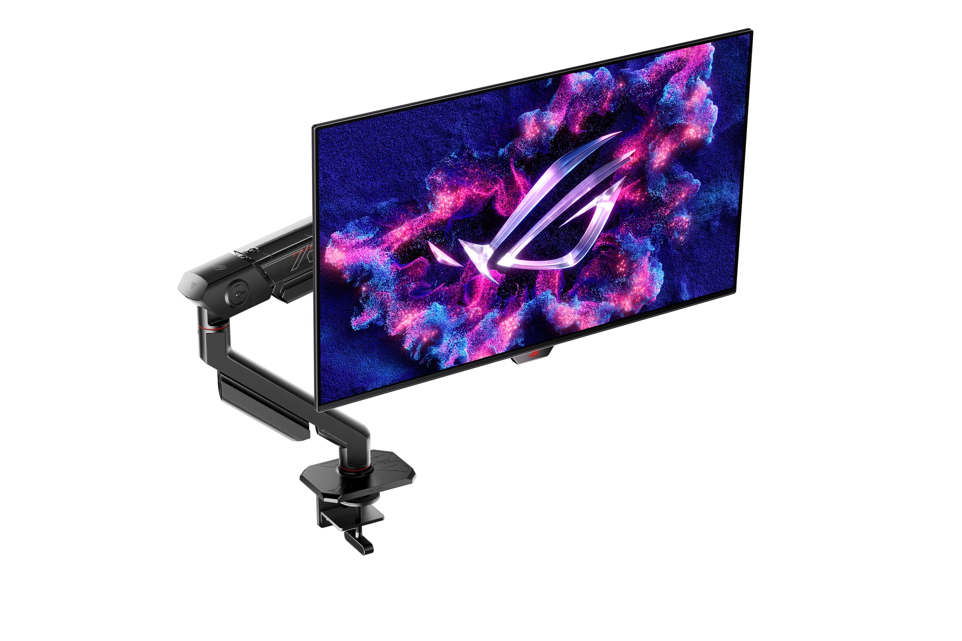 ASUS AAS01R – Monitorarm Tischhalterung – Klemme/Durchführung – bis 49" – VESA 100×100 mm – bis 13,5 kg