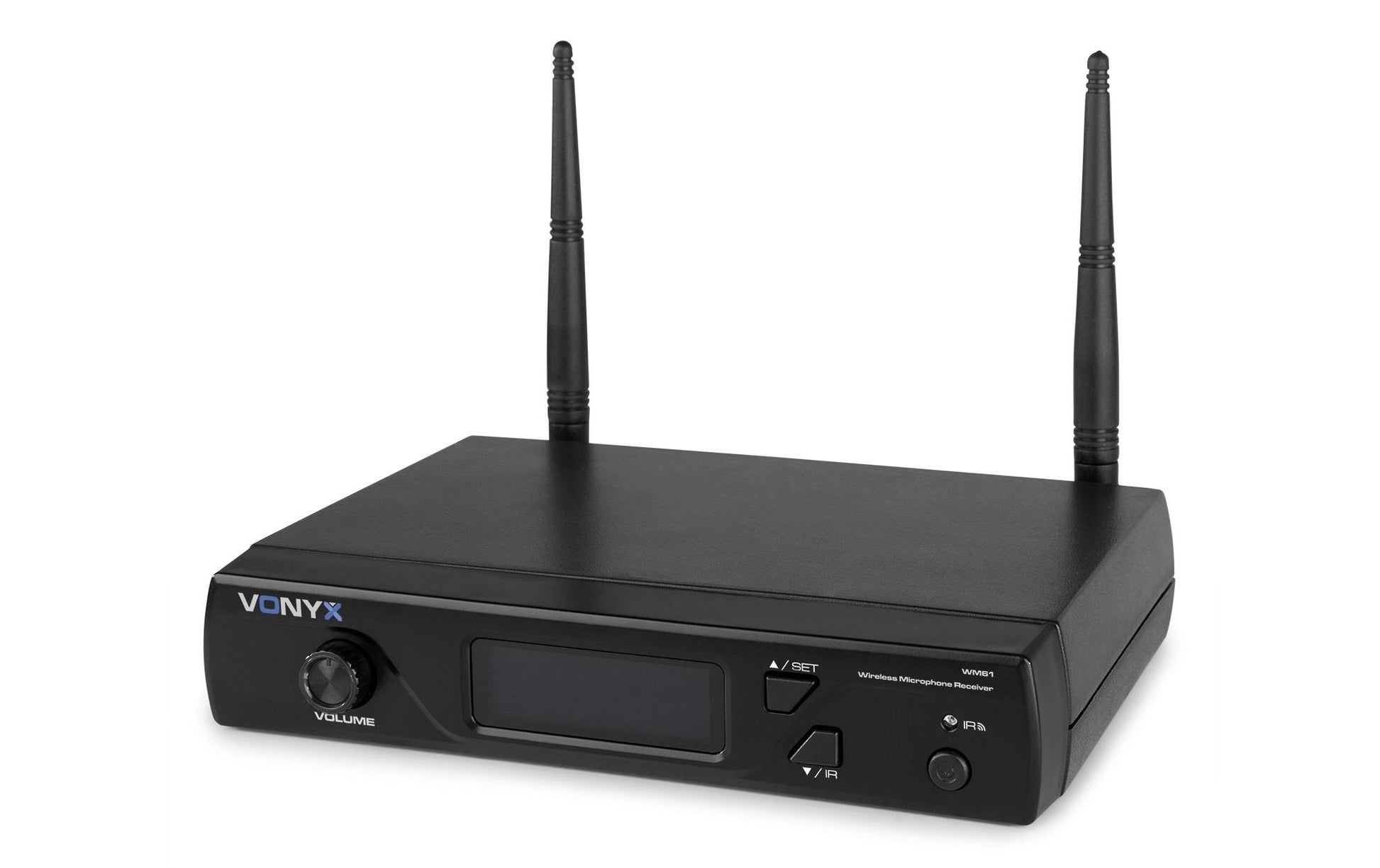 Vonyx WM61 – Bühnenmikrofon – XLR, 6,3 mm Klinke, Kabellos (UHF, 16 Kanäle), 40–17'000 Hz