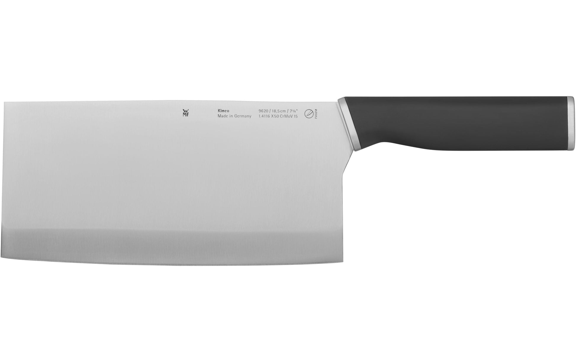 WMF Kineo – Chinesisches Kochmesser 18,5 cm, Edelstahl, Kunststoff, schwarz
