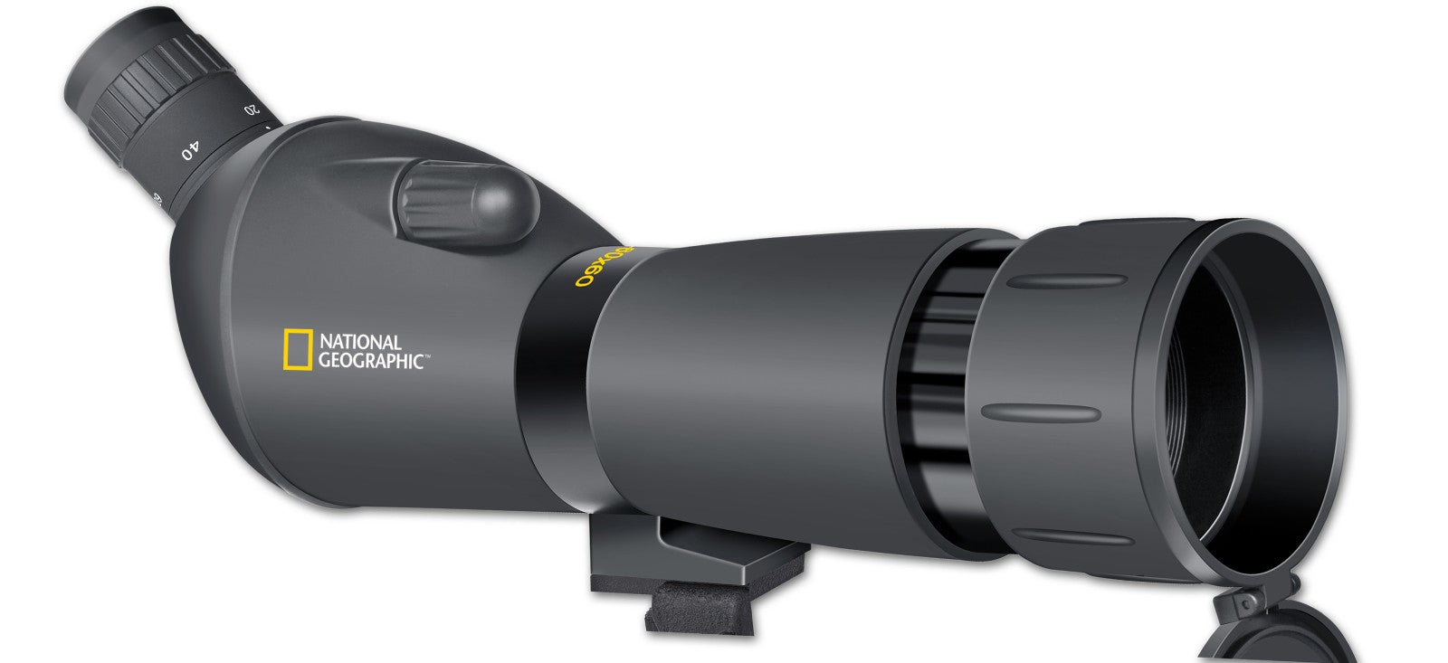 National Geographic 20–60×60 Spektiv – 60 mm Objektiv, Naheinstellgrenze 12 m, Schwarz