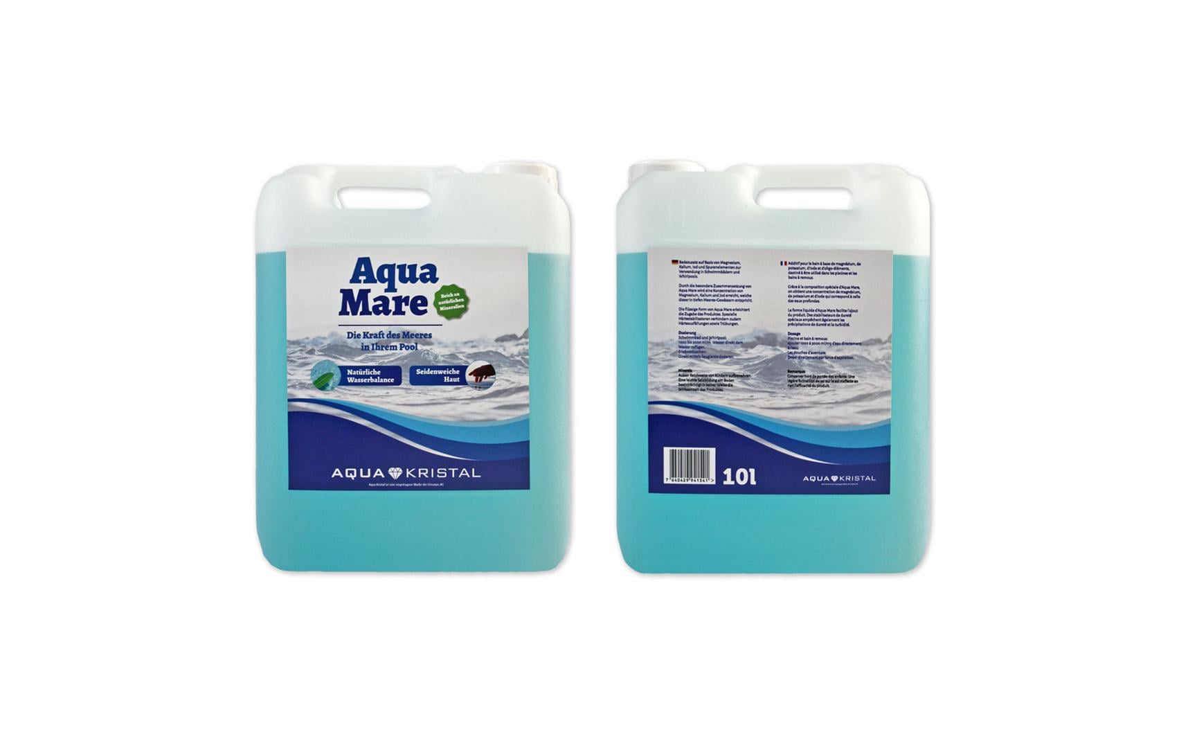 Aqua Kristal Aqua Mare Reinigungsmittel – für den Gesundheitsbereich – Flüssigkeit – 10 l