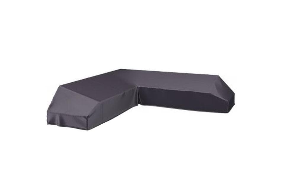 AeroCover Schutzhülle L-Form – Schwarz – für Lounge – 2750 × 900 × 2750 mm