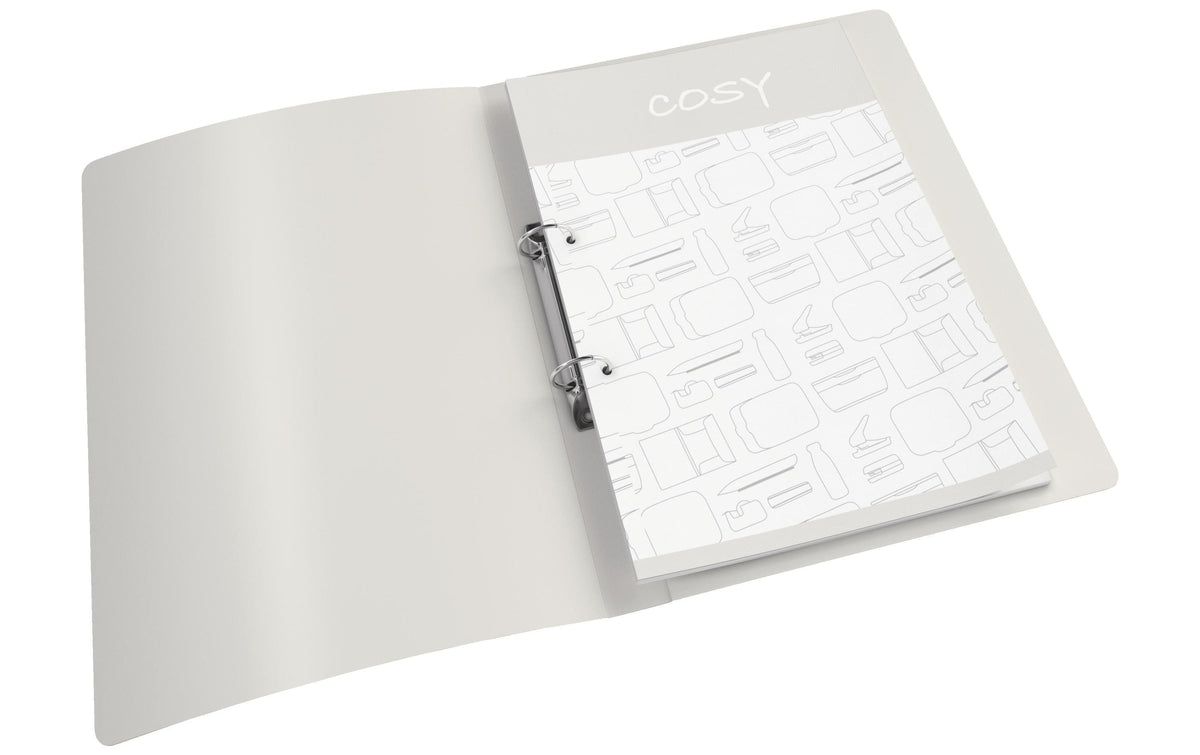 Leitz Cosy Ringbuch – 2 Ringe – für A4 – Rückenbreite 3,2 cm – Gelb
