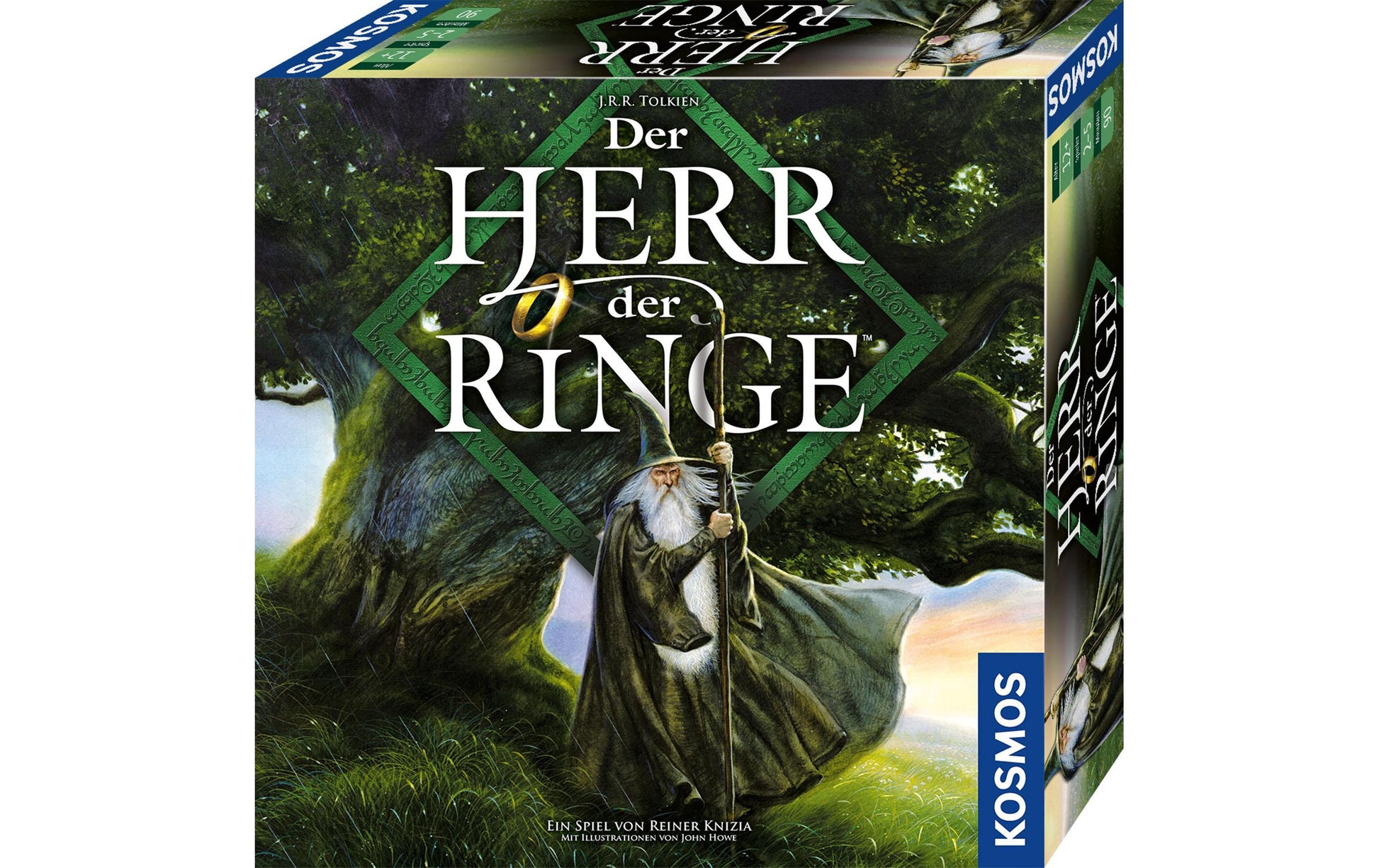 Kosmos Der Herr der Ringe Jubiläumsedition – Strategiespiel, 2–5 Spieler, ab 12 J., 60–90 min, DE